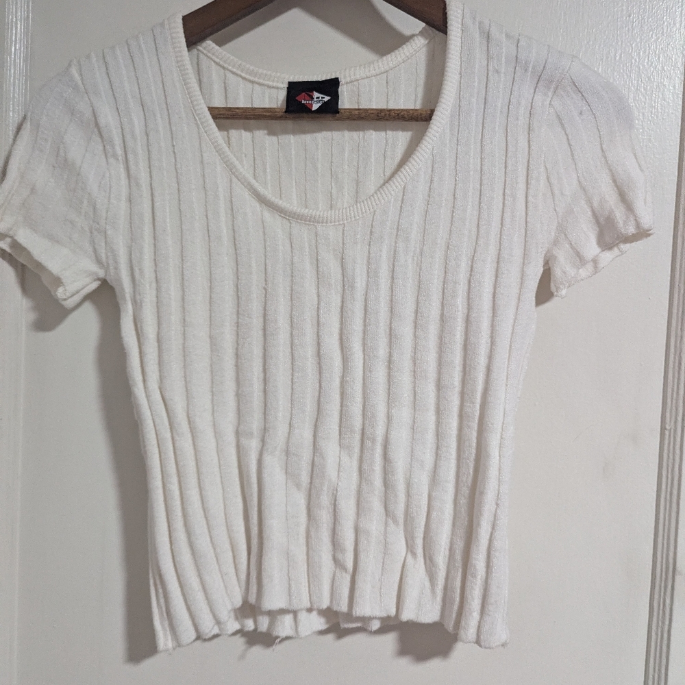 Vintage No Boundaries Soft White Top